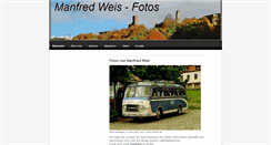 Desktop Screenshot of manfredweisfotos.de